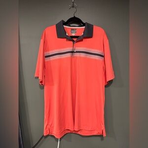 Tasso Elba pink/red Polo with Black Accents